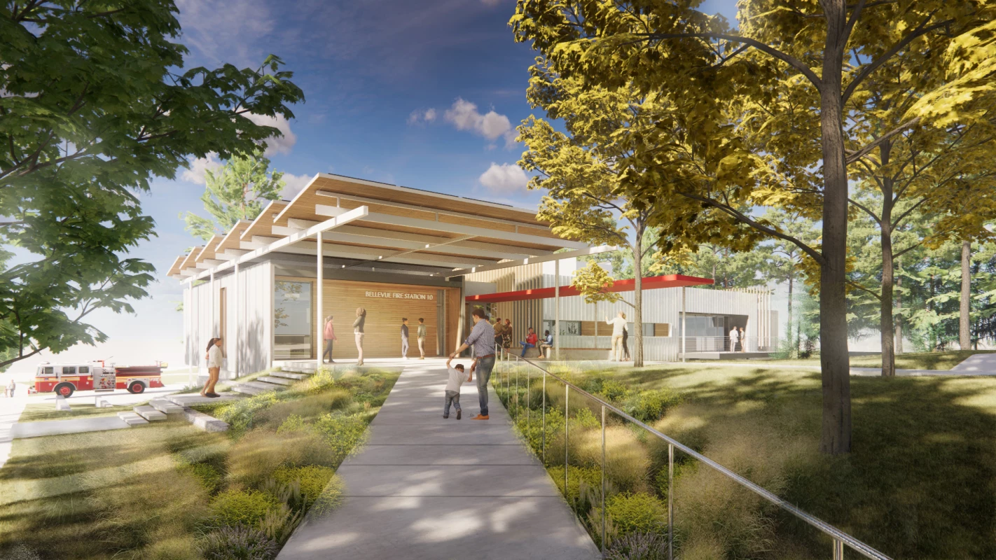 Bellevue Fire Station #10 Image