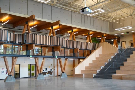 Asa Mercer Middle School, mass timber Image