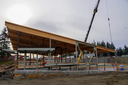 Arlington Operations Center, mass timber focus Image