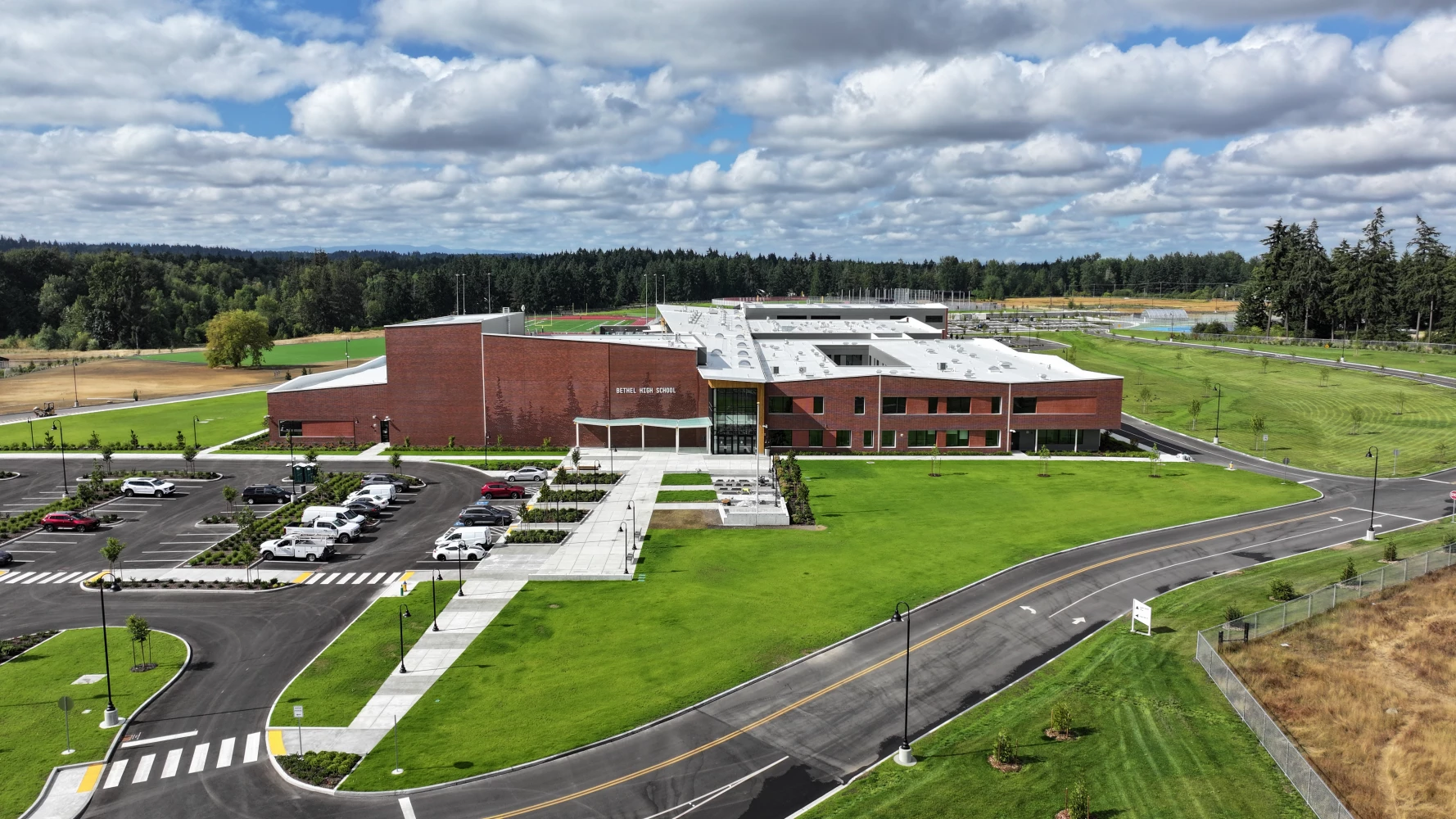 Bethell HS exterior drone (2).JPG